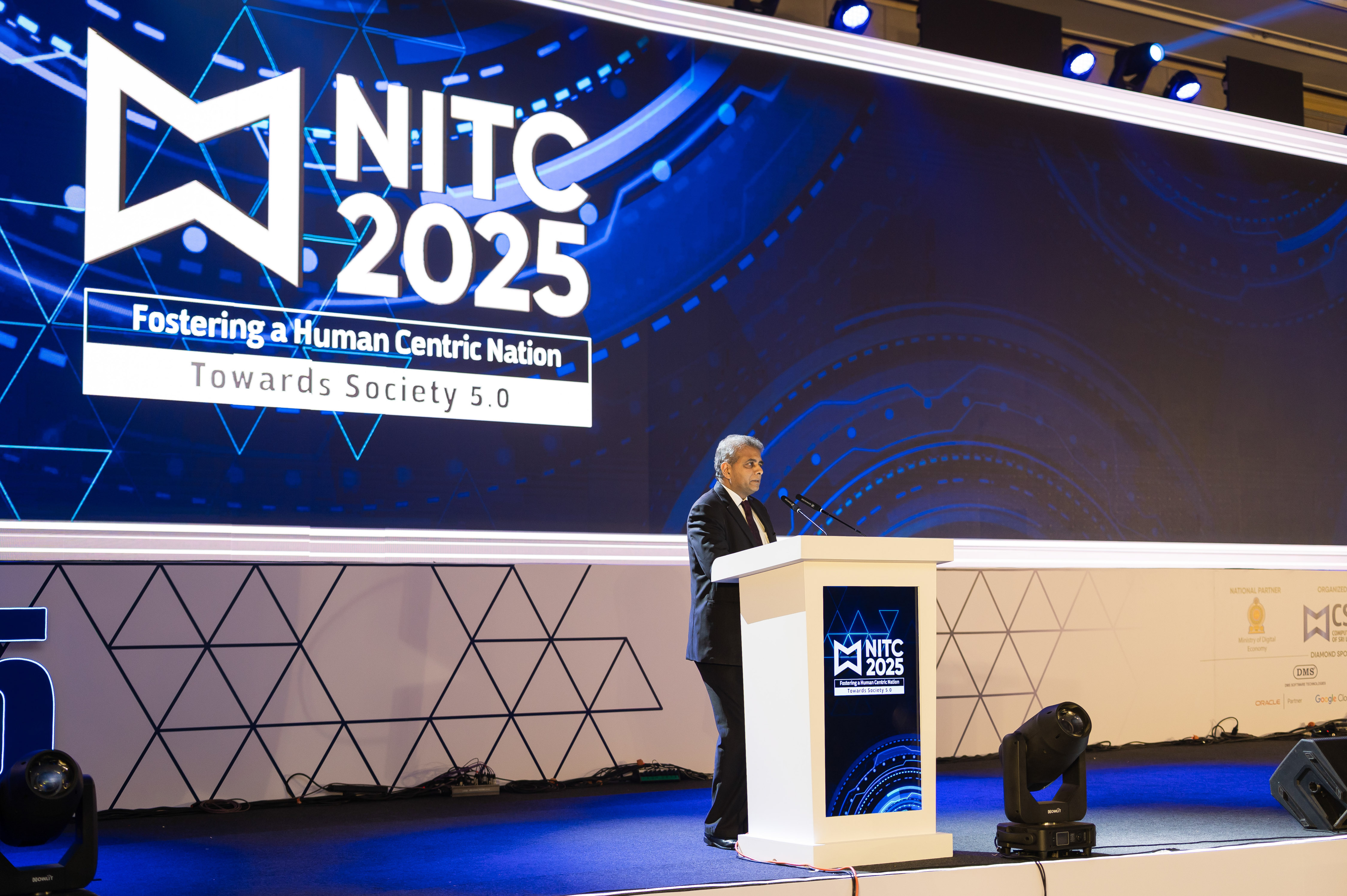 Opening address from the NITC podium