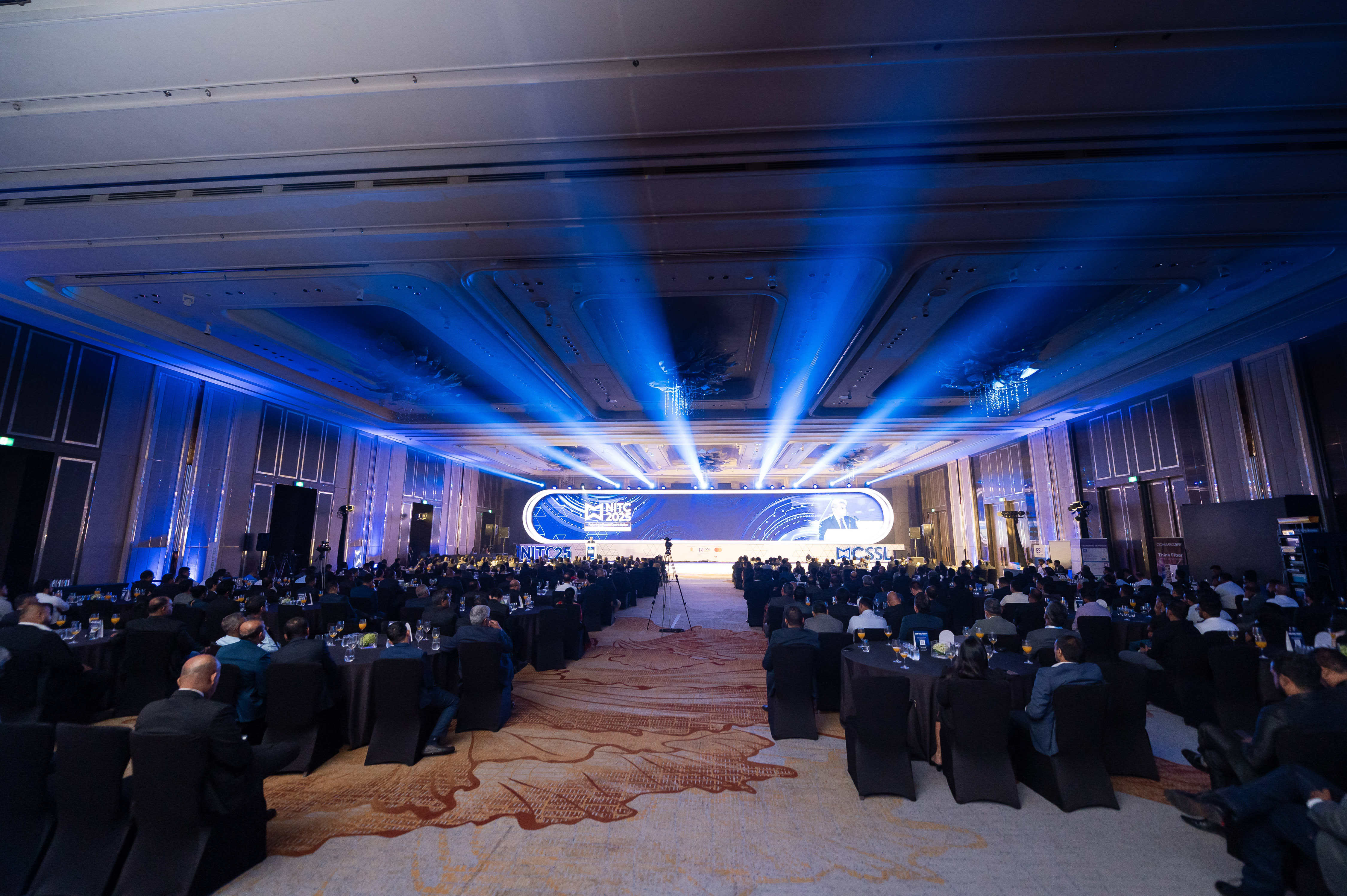 The main ballroom before the opening